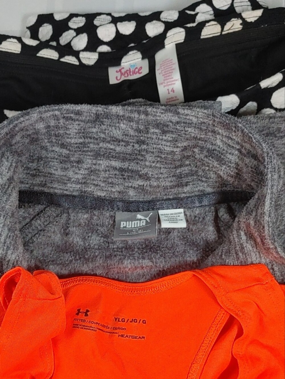 Lot of Girls Clothes, 6 Items, Sizes 14-16, Full Zip Sweater, Shirts, Etc - Picture 16 of 16